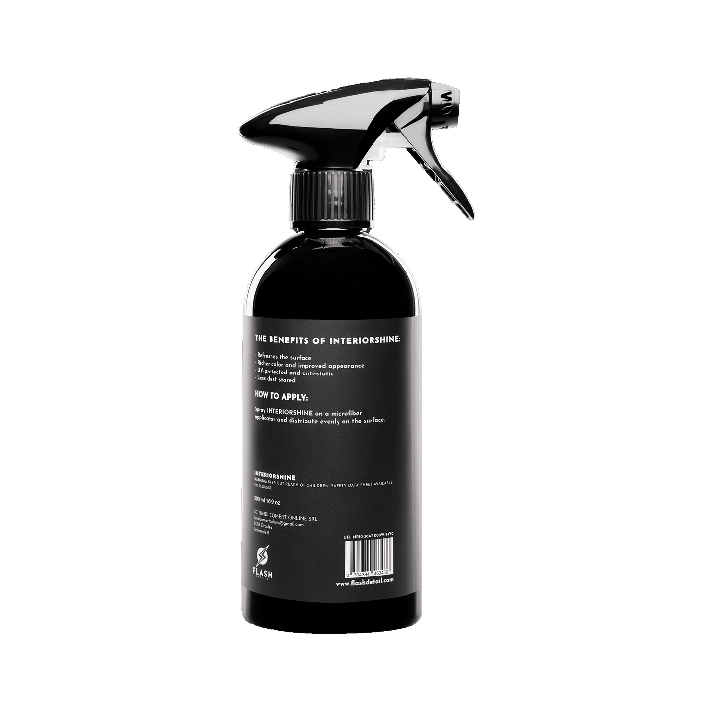 INTERIORSHINE 500ml – OBNOVA A OCHRANA VNÚTORNÝCH PLASTOV
