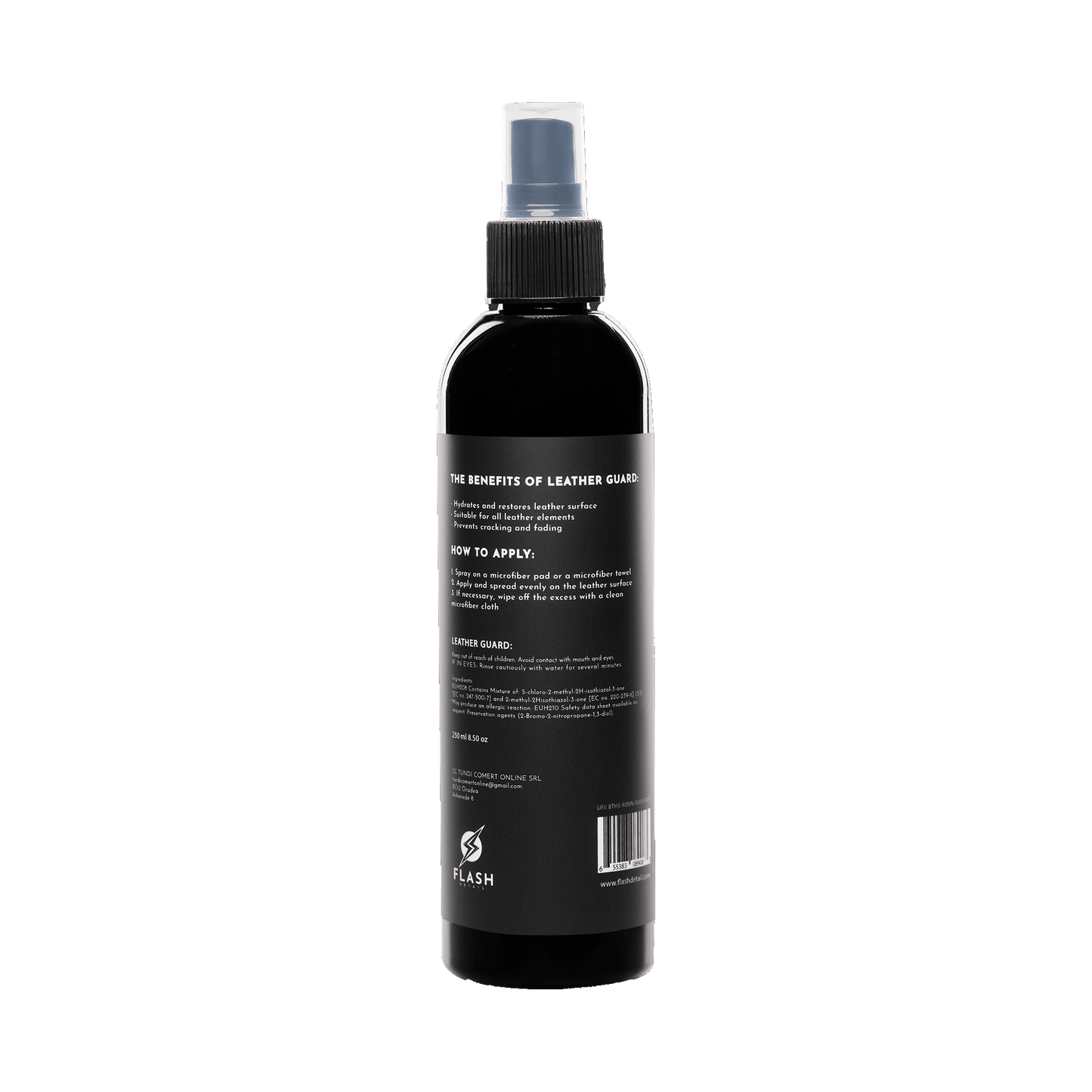 LEATHER GUARD 250ml – SPREJ NA HYDRATÁCIU A OCHRANU KOŽENÉHO ČALÚNENIA