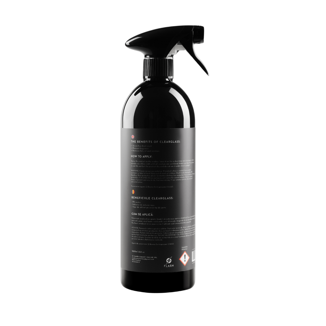 FLASH DETAIL CLEARGLASS – ČISTIČ SKIEL 1000 ML